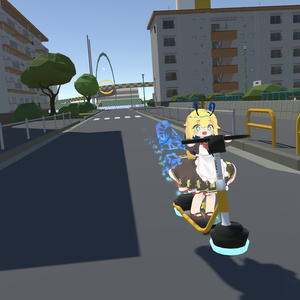 【Udon乗り物ギミック】浮遊キックボード | TSUUP【VRChat】 缩略图 5