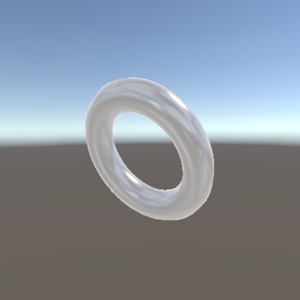 無料 シルバーリング【指輪（３D）】