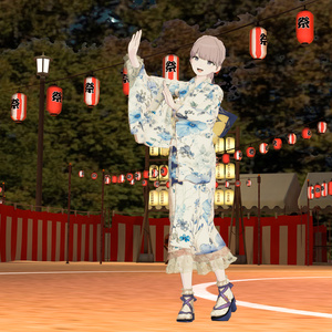 みんなで踊ろう盆踊り！浴衣ポーズ集 Vol.T03【全5種】 缩略图 4