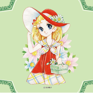  忠津陽子原画展グッズ　BOX入り　スクエアイラスト