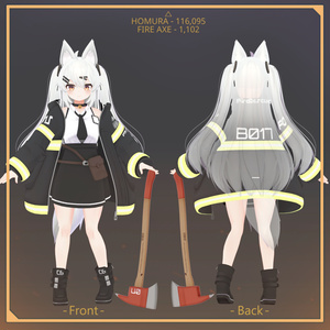 【セール中】オリジナル3Dモデル「ほむら」 缩略图 3