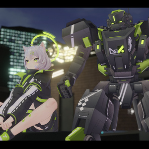 【セール中】オリジナル3Dモデル「チェック&ナイト」 缩略图 7