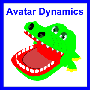  Crocodile Teeth Toy Portable【VRChatアバターギミック】