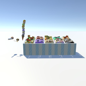 Make-and-Eat Ice Cream Maker [VRChat World Gimmick Add-on Pack]