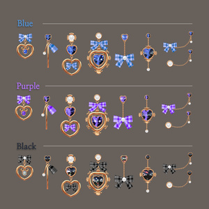 [VRChat] Maya(舞夜) Hair texture simple (Free) - Muhly Shop - BOOTH