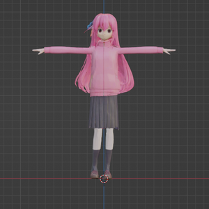 unity用人型3Dモデル