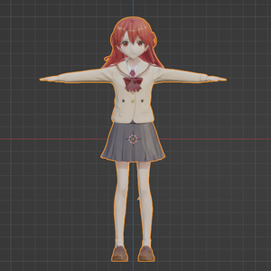 unity用人型3Dモデル