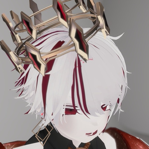 【VRC想定3Dモデル】囁きの王冠 缩略图 6