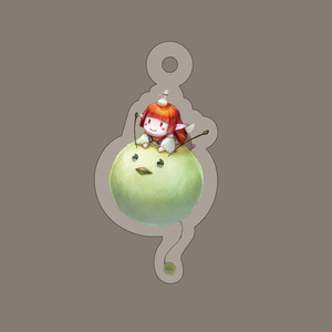 DQX ふわふわアサヒ アクリルキーホルダー