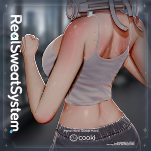 💦 Real Sweat System [Universal Avatar Compatible]