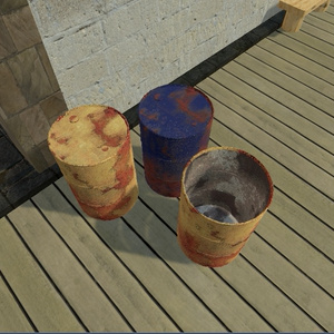 ドラム缶DIY家具セット【3Dモデル】 缩略图 5