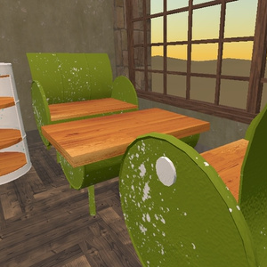 ドラム缶DIY家具セット【3Dモデル】 缩略图 4