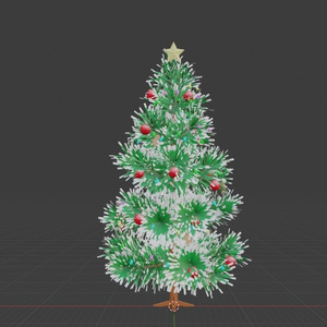 クリスマスツリー【3Dモデル】 缩略图 2