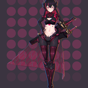 Mecha Girl オリジナル3Dモデル
