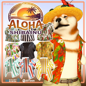 NEW!!!あろはシャツ[VRChat想定] #めばしば