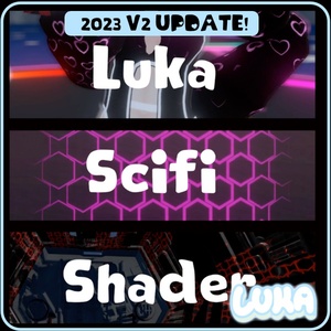 SciFi Shader for VRChat (futuristic effects for VRChat)