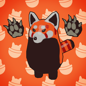 レッサーパンダ - PocketPal S1 - 3Dキャラクター - VRChatアバター