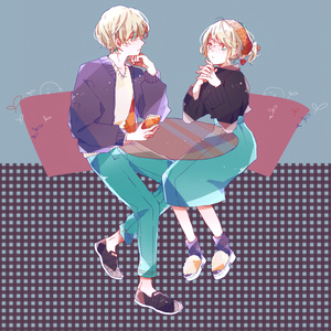 blue
