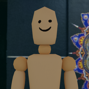 {Bob} Wooden Mannequin Avatar =VRChat= =Fallback= Quest+PC