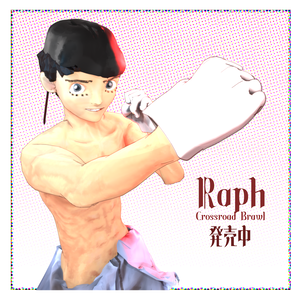 「VRC用オリジナ3Dモデル『ラフ』・ 力を入れた時の筋肉の『締まり』システム」VRC Avatar Raph + Muscle Flex system