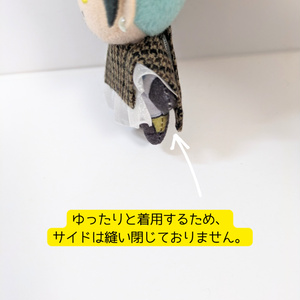 ぬい服 タコ帽子 - mokosnui - BOOTH