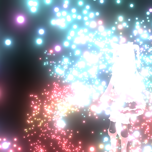 【VRChat想定】DanceVFX_ParticleSystem