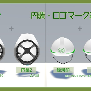 緑河印の安全ヘルメット v2.0