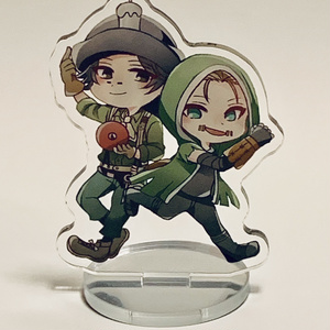 第五人格 ナンジャタウン 探鉱者 傭兵 キラキラ 缶バッジ IdentityV in NAMJATOWN」キラキラ缶バッジコレクション5個