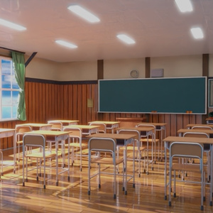 教室3Dモデル【無料配布あり】