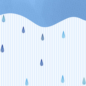 【背景素材】雨の日としゅわしゅわ
