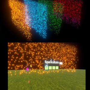 ファイヤーダンス・パーティクルエフェクトVer1.1[Unity/VRChat/Cluster/FBX] 缩略图 7