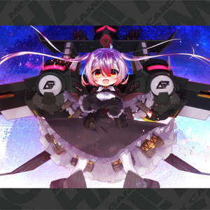 【受注～1/21】［戦略爆撃機］焔 ビッグデスクマット
