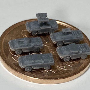 1/700　M R SET5　ロシア軍　BRDM-2セット