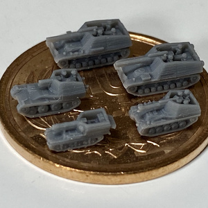 1/700　G SET 13　ドイツ軍 自走砲セット　