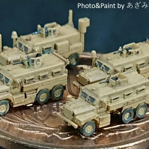 1/700　MUS SET9　現用米軍　クーガーMRAP 6x6セット