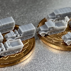 1/700　G SET 16 ドイツ軍sdkfz9　18tハーフトラックセット