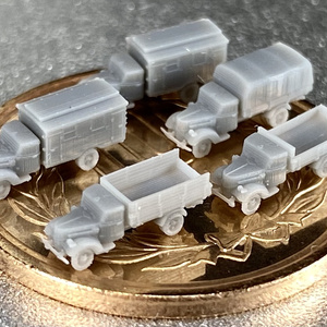 1/700　G SET 17 ドイツ軍 フォードV3000　初期型トラックセット
