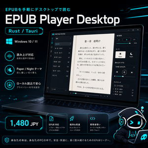 EPUB Player Desktop - Rust/Tauri版 電子書籍リーダー