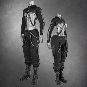 OD Pants Techwear | コーディネート | トラウザーズ | 3Dアセット | 商用・個人利用ライセンス 缩略图 9