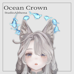 Ocean Crown 魚の宝石ヘイロー【VRChat想定】