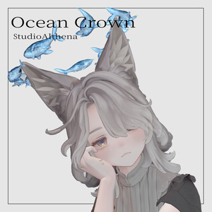 Ocean Crown 魚の宝石ヘイロー【VRChat想定】 缩略图 5