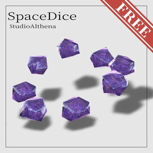 【無料】SpaceDice 星屑のダイス ヘイロー【VRChat想定】 缩略图 2