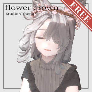 【無料】FlowerCrown 春の王冠【VRChat想定】 缩略图 5