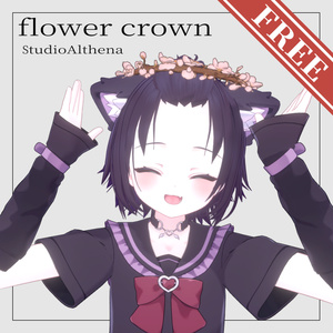 【無料】FlowerCrown 春の王冠【VRChat想定】 缩略图 3