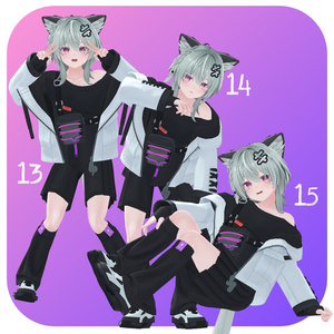【無料】キリサメ専用18ポーズセット 缩略图 6