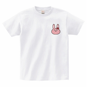 推し活ウサギのピョピTシャツ（シンプル）