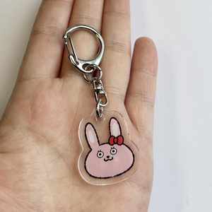 ピョピのミニアクリルキーホルダー（シンプル）
