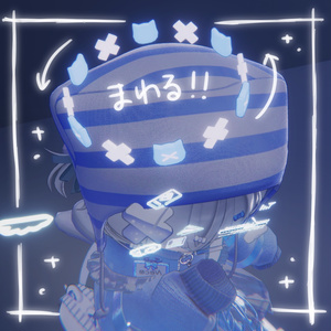 回って光る！サイバーねこばつヘイロー【VRChat】 缩略图 2