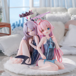 ブルアカ　ホシノとヒナが先生を癒す