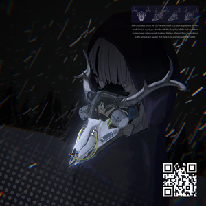 【VRChat想定3Dモデル】ガスマスク -Chemical Cartridge- 缩略图 10